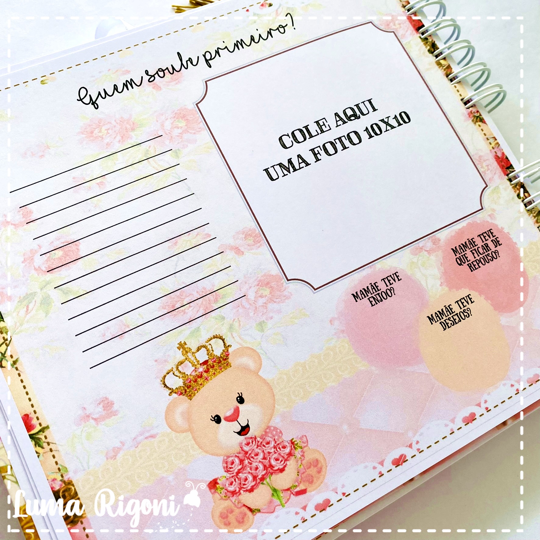 Livro do Bebê Ursa Princesa - Imagem 3