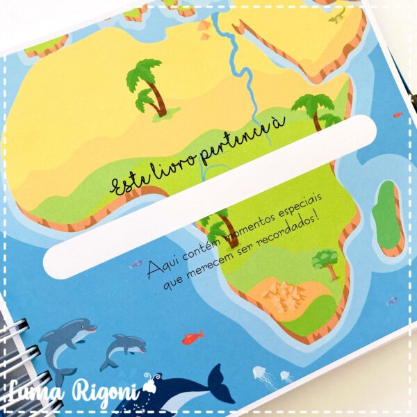 Livro do Bebê Mapa - Imagem 4