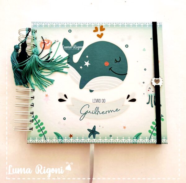 Livro do Bebê Baleia