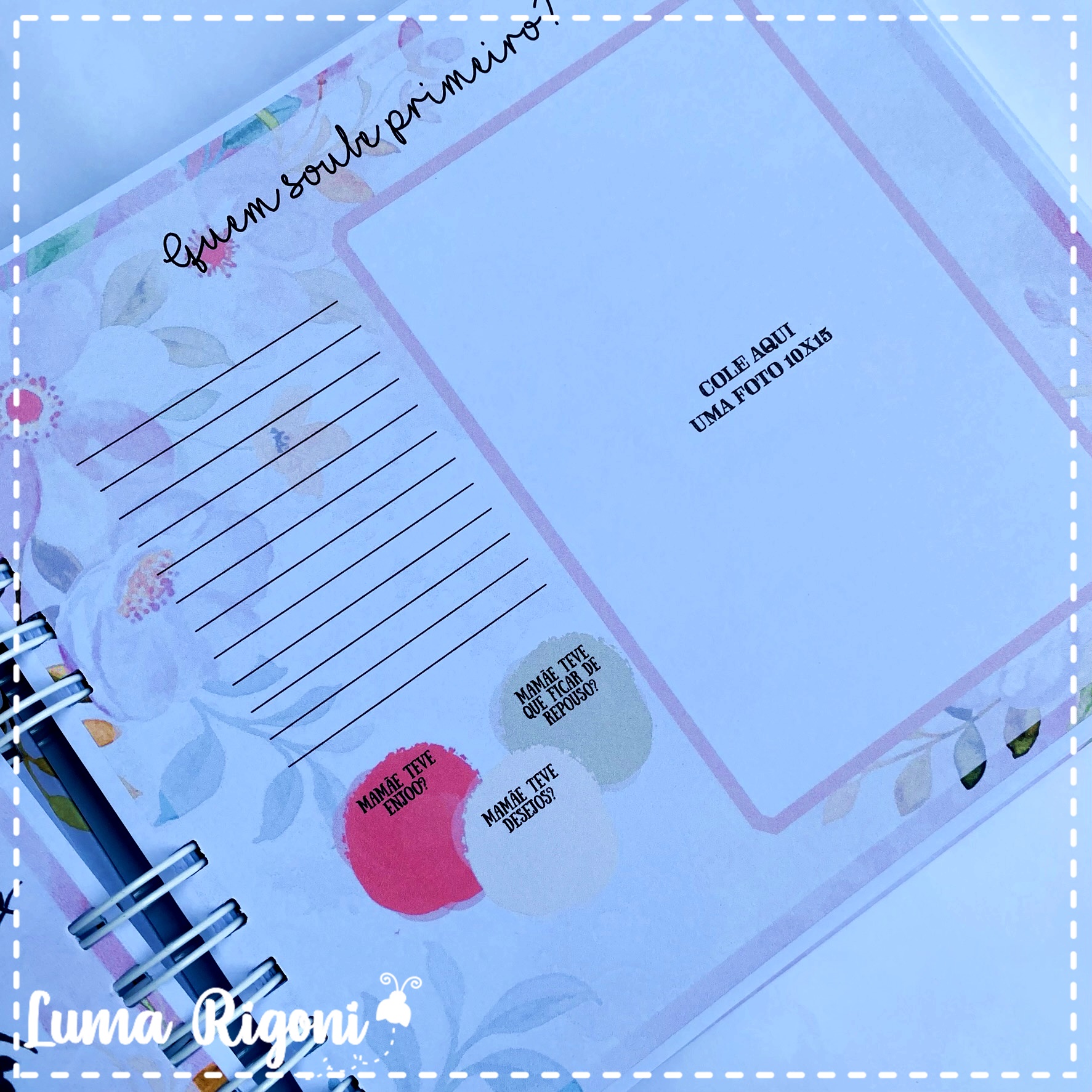 Livro do Bebê Floral - Imagem 7