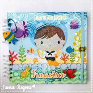 Livro do Bebê Fundo do Mar