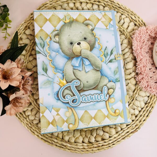 Álbum de Fotos Personalizado 15x21 Urso Principe