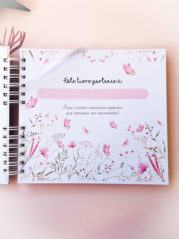 Livro do Bebê Floral Laura - Imagem 3