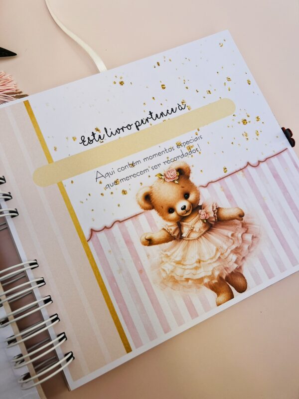 Livro do Bebê Ursa Bailarina - Imagem 3