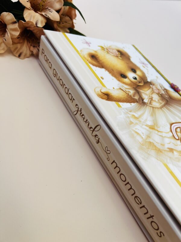 Álbum de Fotos Personalizado 10x15 Ursa Bailarina - Imagem 2