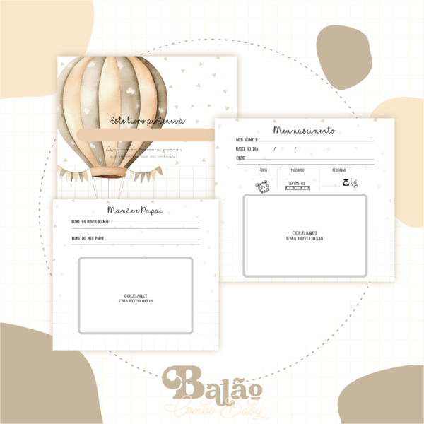 Livro do Bebê Balão - Imagem 2