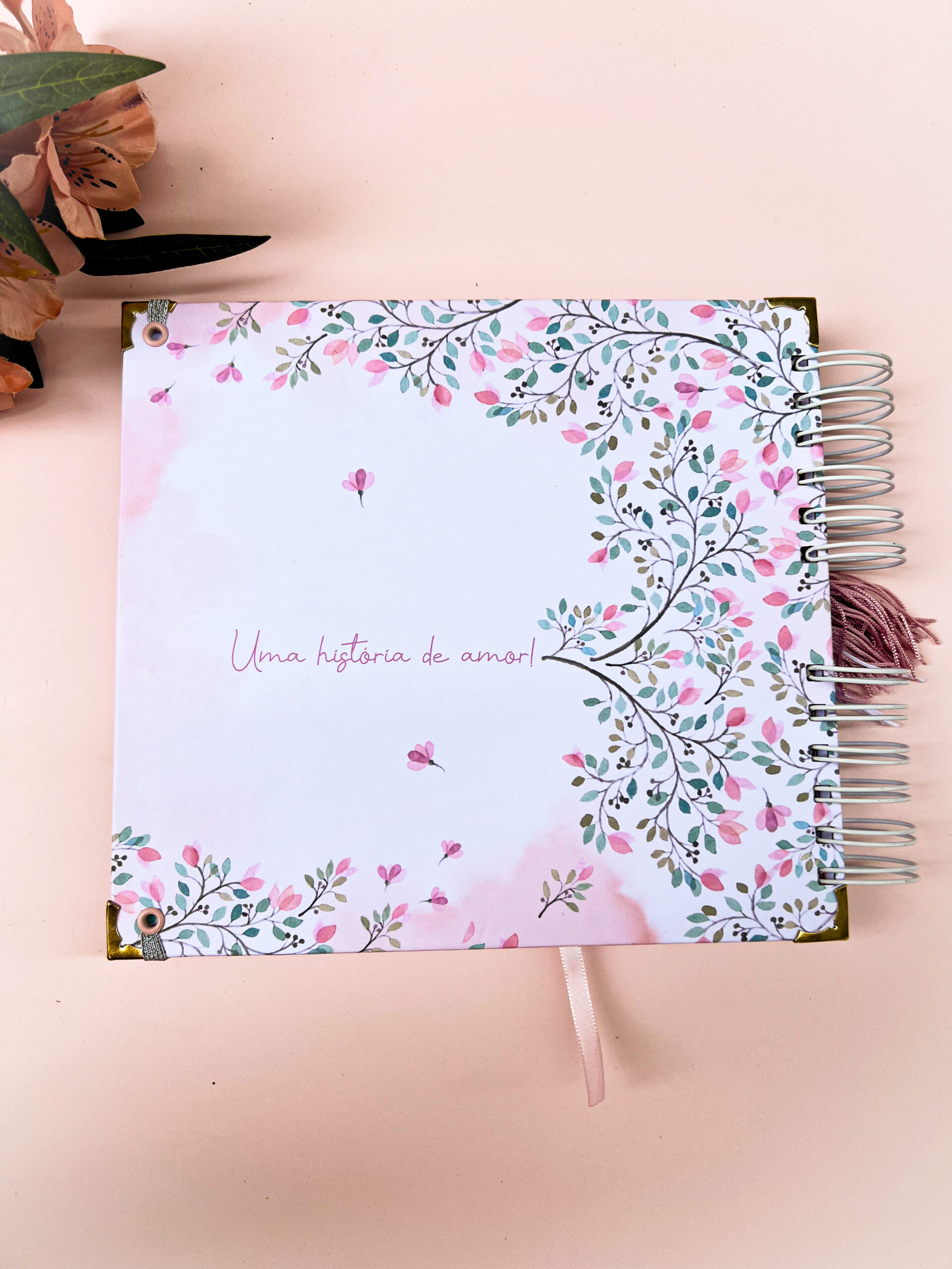 Livro do Bebê Floral Lilás - Imagem 6