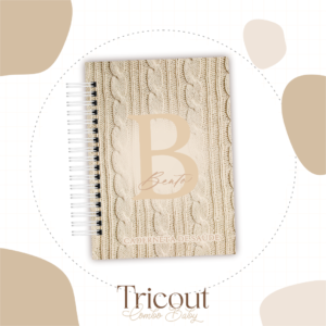Caderneta de Vacina Tricout Bege