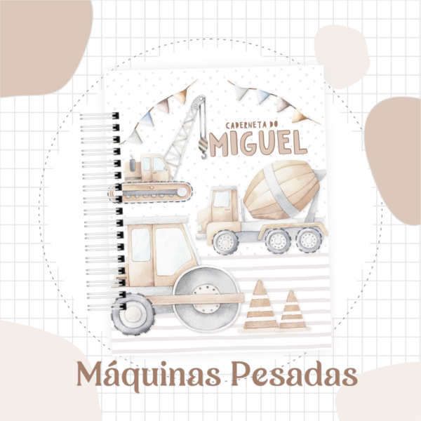 Caderneta de Vacina Máquinas Pesadas