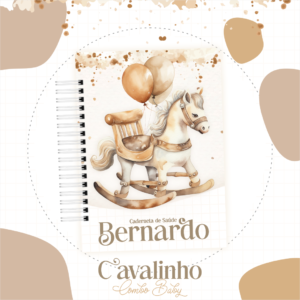 Caderneta de Vacina Cavalinho de Balanço