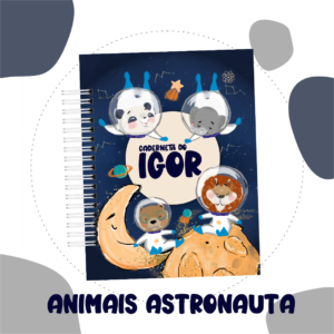 Caderneta de Vacina Animais Astronauta