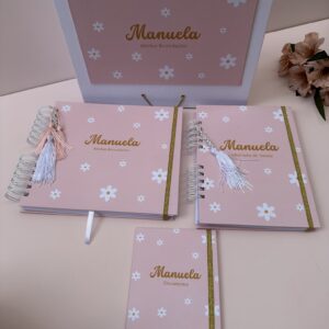 Combo Caixa + Livro do Bebê + Caderneta Margarida