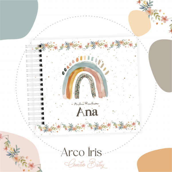 Livro do Bebê Arco Íris