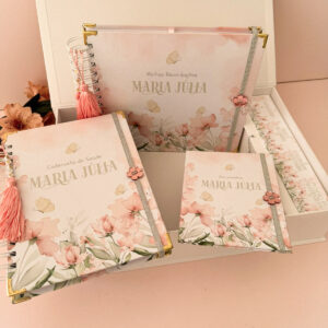 Combo Maternidade Afetiva Memórias - Floral Maria Júlia