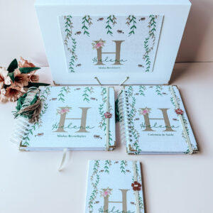 Combo Maternidade Afetiva Memórias - Linho Folhagem Helena