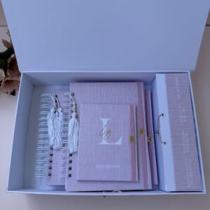 Combo Maternidade Afetiva Memórias - Linho Rosa Bebê