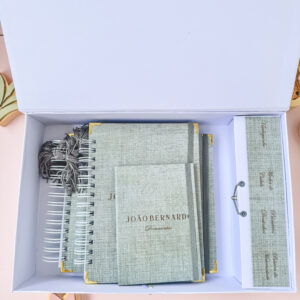 Combo Maternidade Afetiva Memórias - Linho Cinza