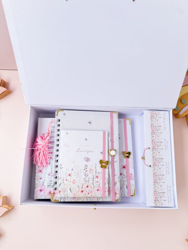 Combo dos Sonhos - Floral Lilás com Rosa