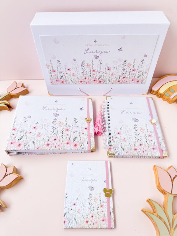 Combo dos Sonhos - Floral Lilás com Rosa - Imagem 2