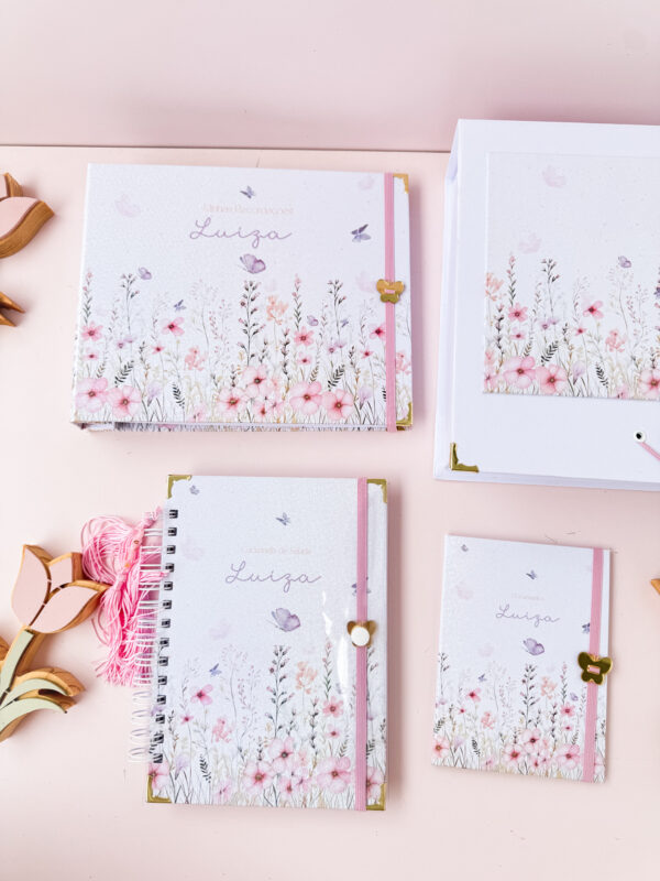 Combo dos Sonhos - Floral Lilás com Rosa - Imagem 3