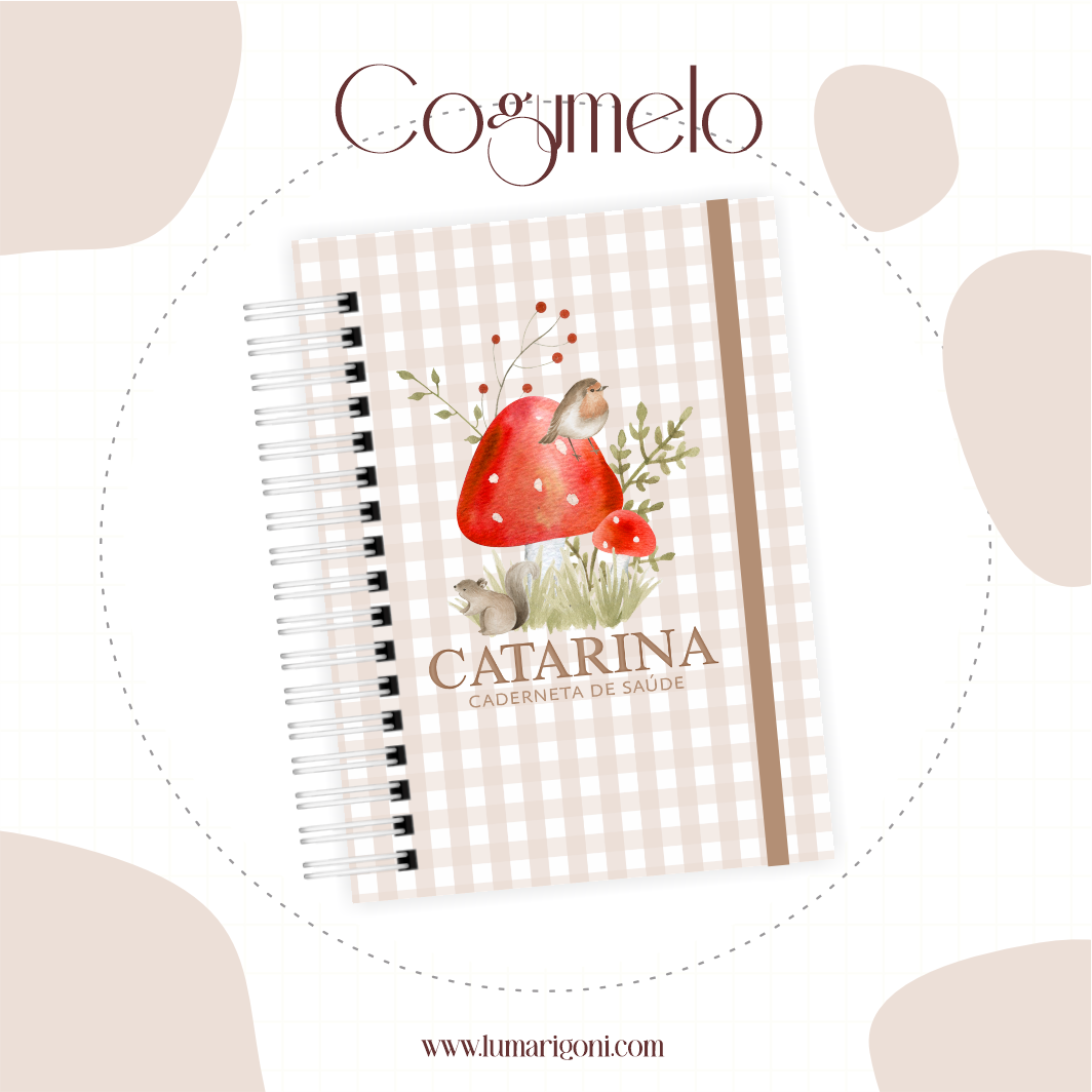 Caderneta de Vacina - Cogumelo