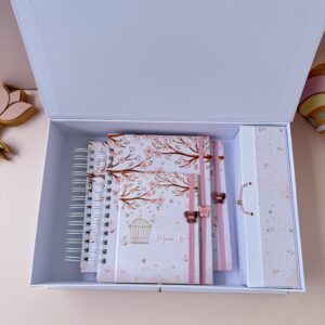 Combo Maternidade Afetiva – Cerejeira com Borboleta