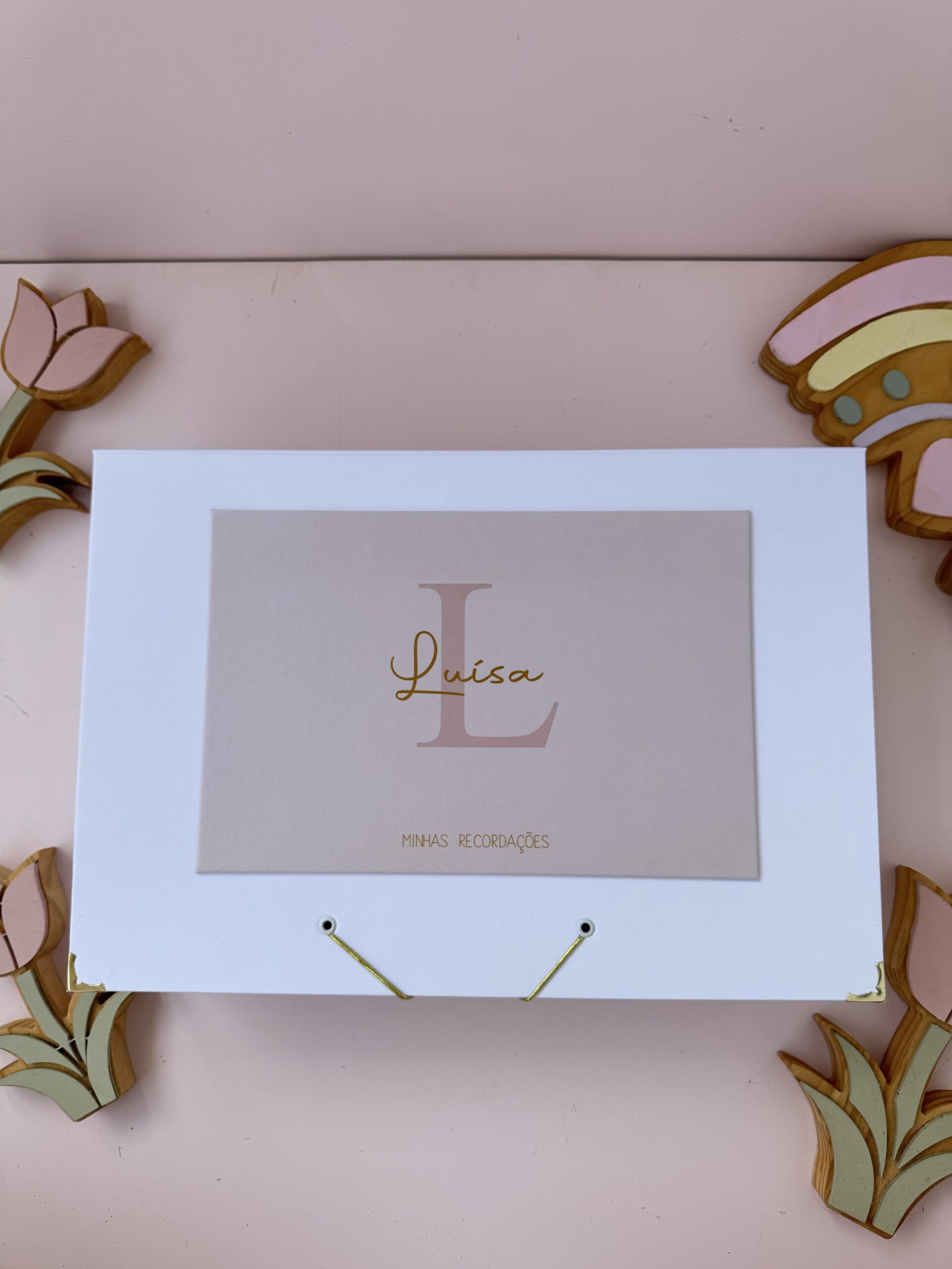 Combo Maternidade Afetiva - Rose com Dourado - Imagem 5