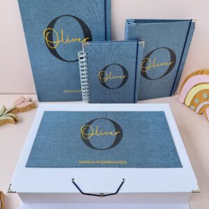 Combo Luxo Afetiva Memórias - Azul Jeans