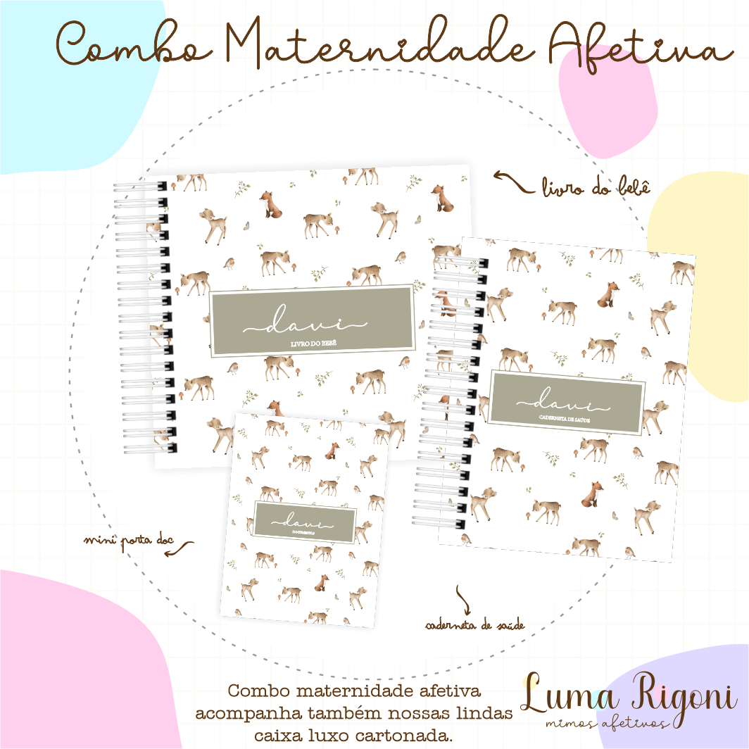 Combo Maternidade Afetiva - Floresta Fabulosa