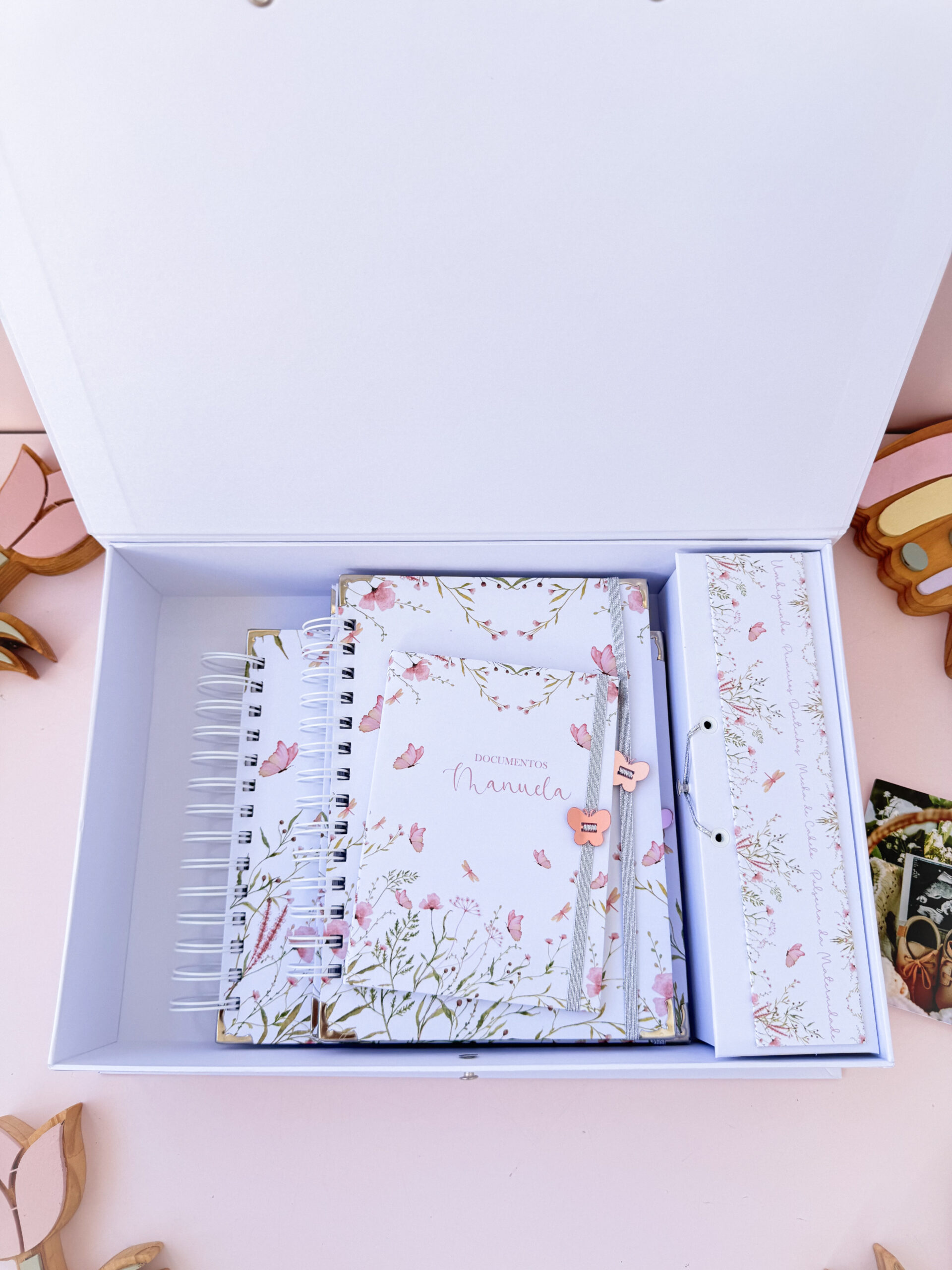 Combo Maternidade Afetiva + Porta Doc G - Floral Laura - Imagem 4