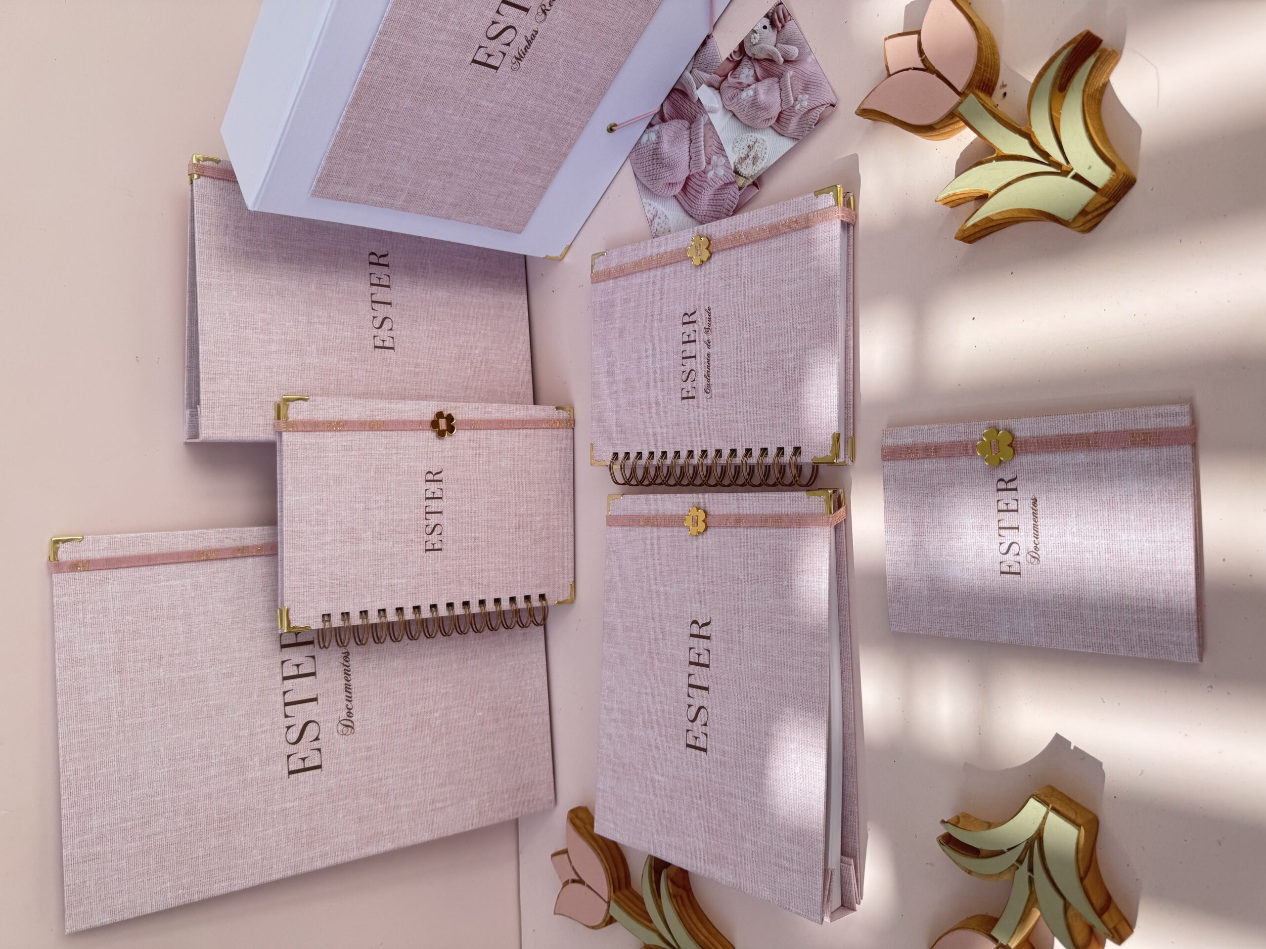 Combo Luxo dos Sonhos - Linho Rose Ester