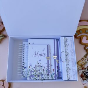 Combo Maternidade Afetiva - Floral Lilás Maitê