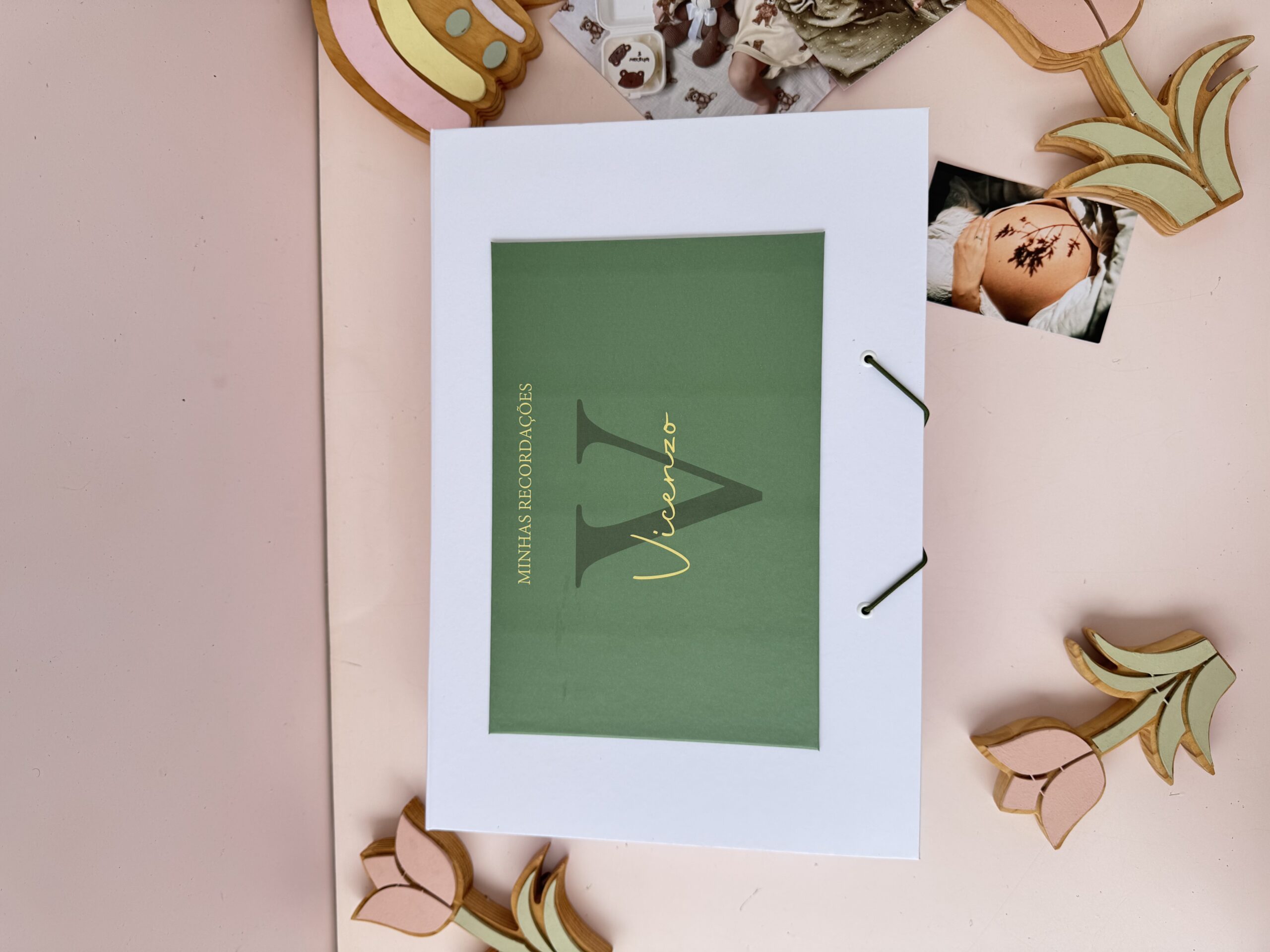 Combo Maternidade Afetiva - Verde Escuro - Imagem 7