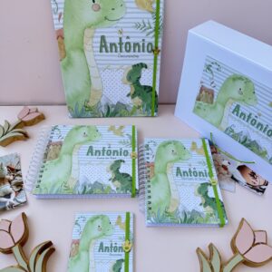 Combo Maternidade Afetiva + Porta Doc G - Dino Baby