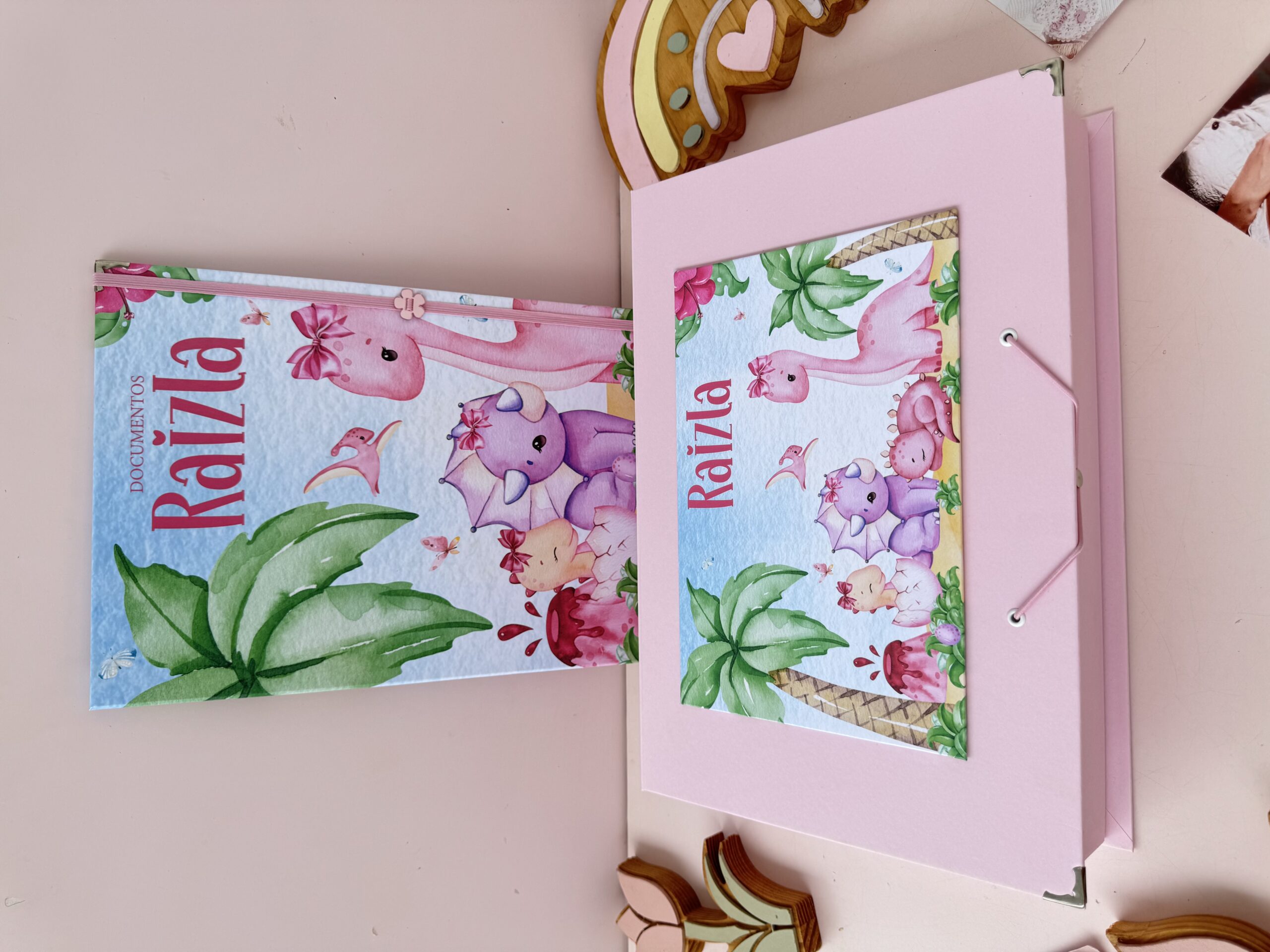 Combo Maternidade Afetiva + Porta Doc G - Dino Baby - Imagem 3