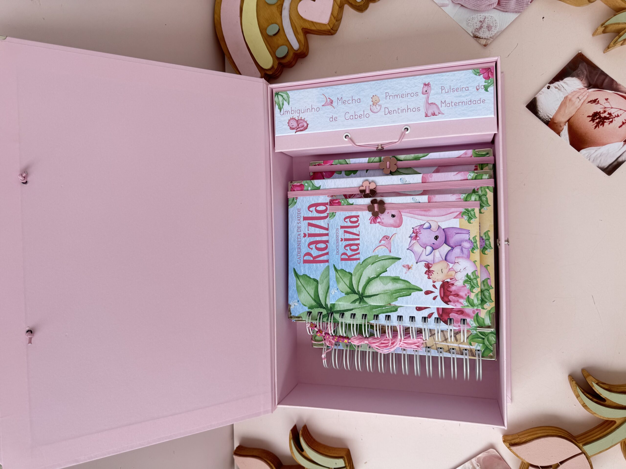 Combo Maternidade Afetiva + Porta Doc G - Dino Baby - Imagem 4