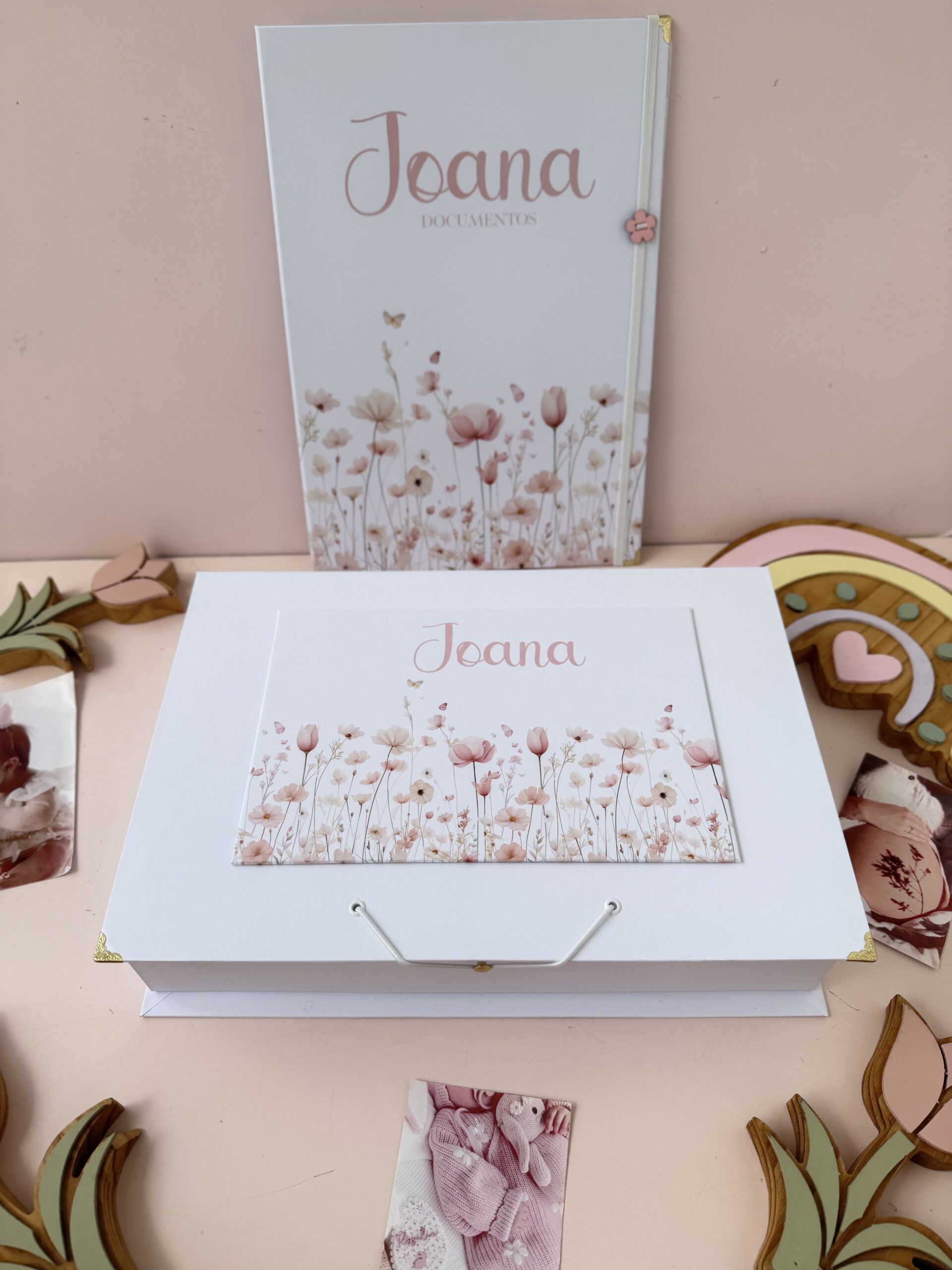 Combo Maternidade Afetiva + Porta Doc G - Floral Joana - Imagem 10