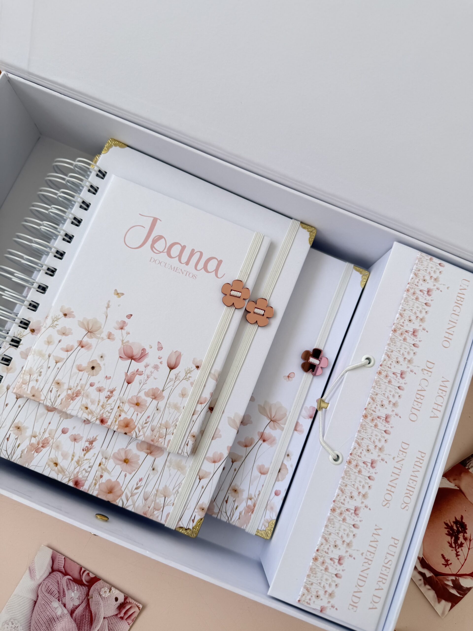 Combo Maternidade Afetiva + Porta Doc G - Floral Joana - Imagem 5