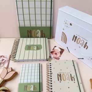 Combo Maternidade Afetiva + Porta Doc G - Minimalista Noah
