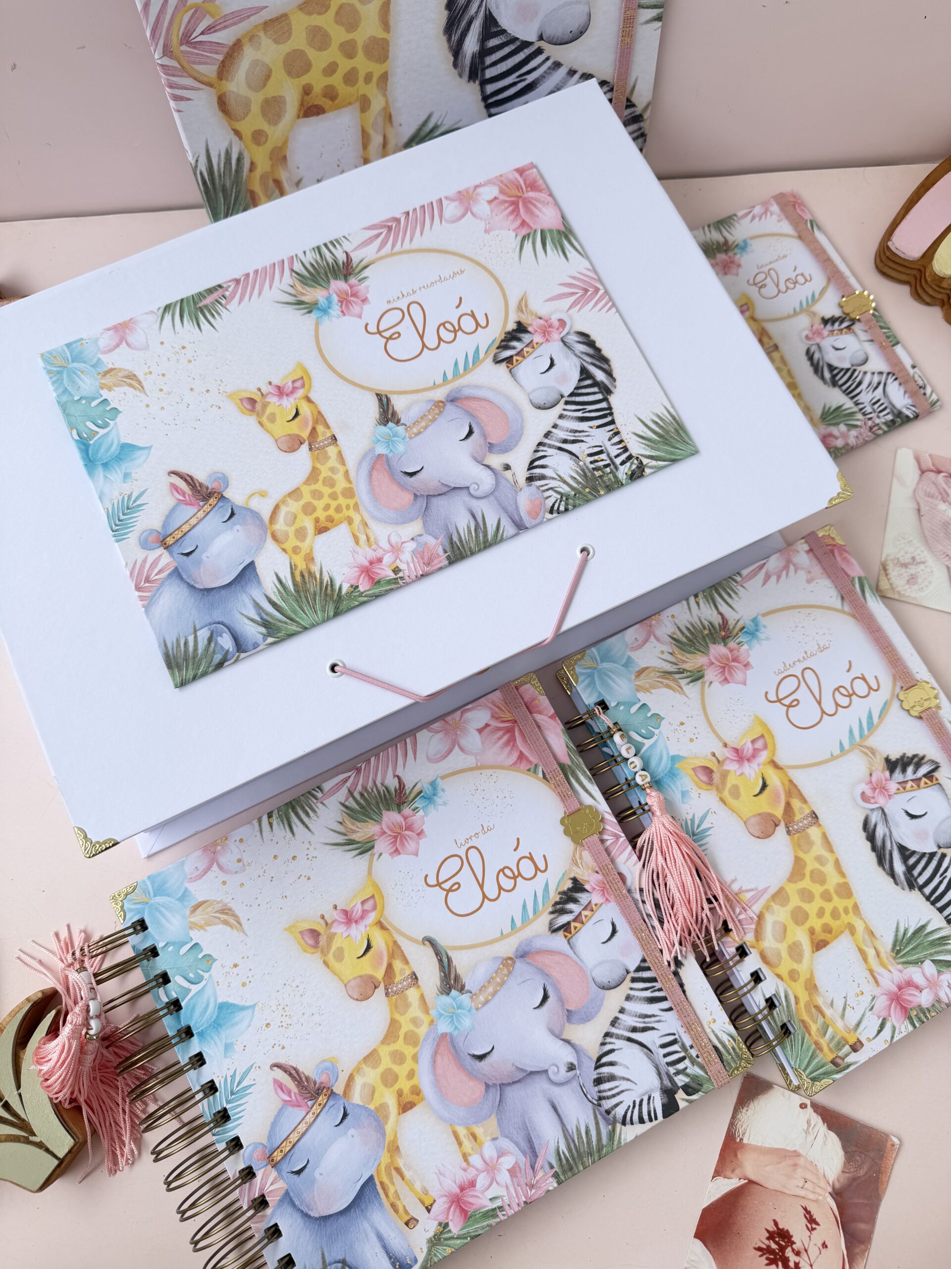 Combo Maternidade Afetiva + Porta Doc - Safari Boho - Imagem 10