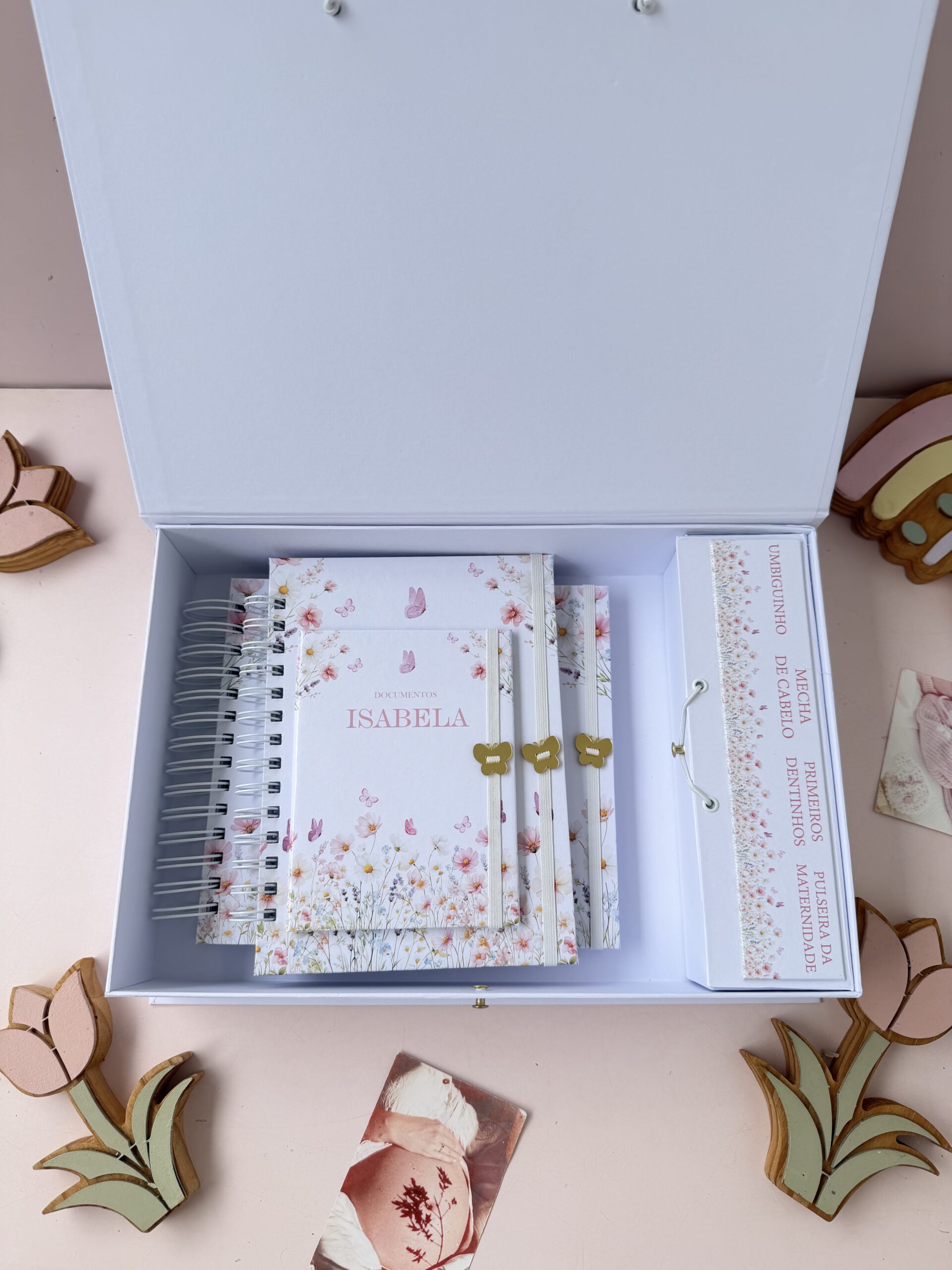 Combo Maternidade Afetiva + Porta Doc - Floral Anna - Imagem 4