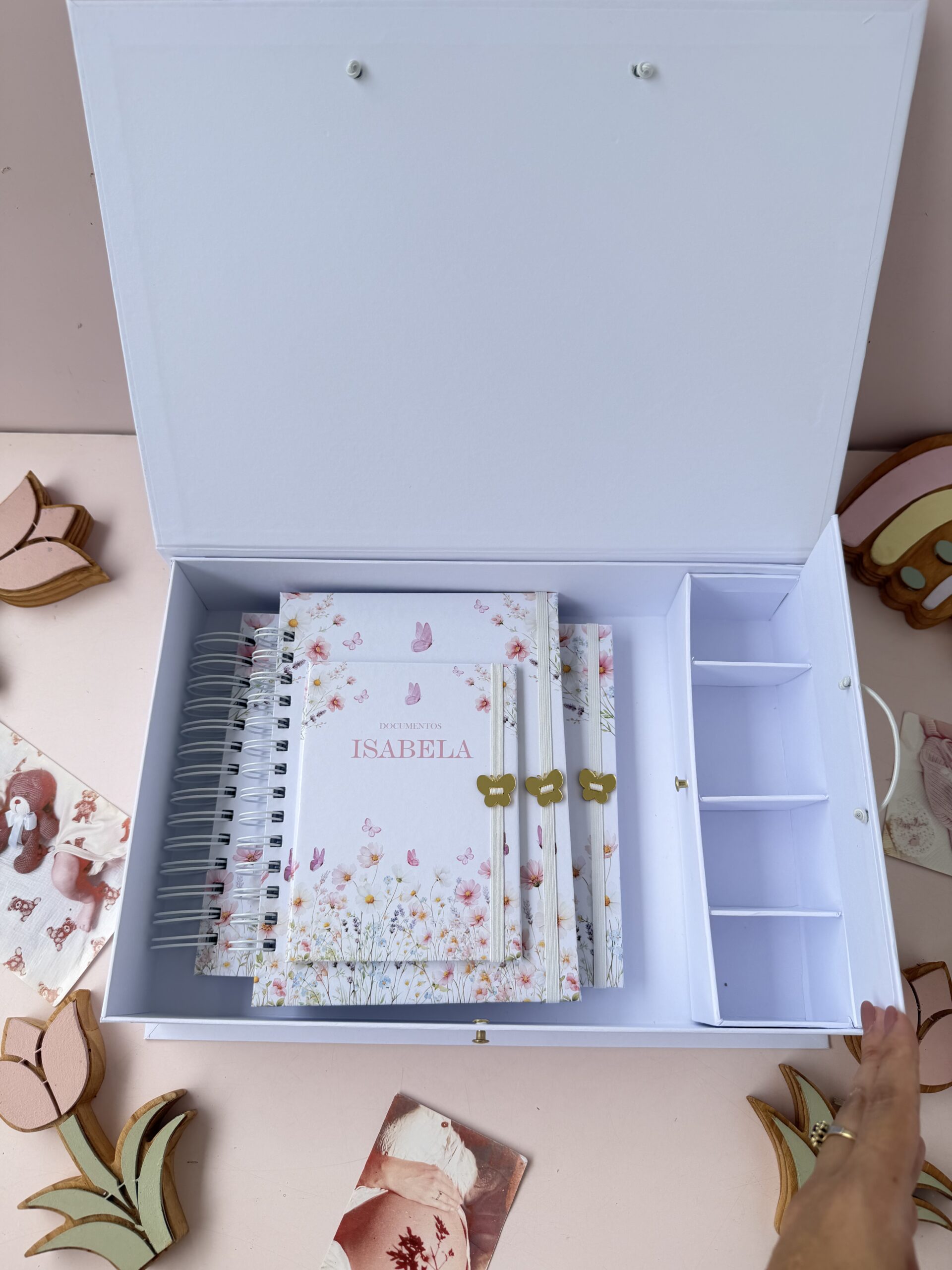 Combo Maternidade Afetiva + Porta Doc - Floral Anna - Imagem 5
