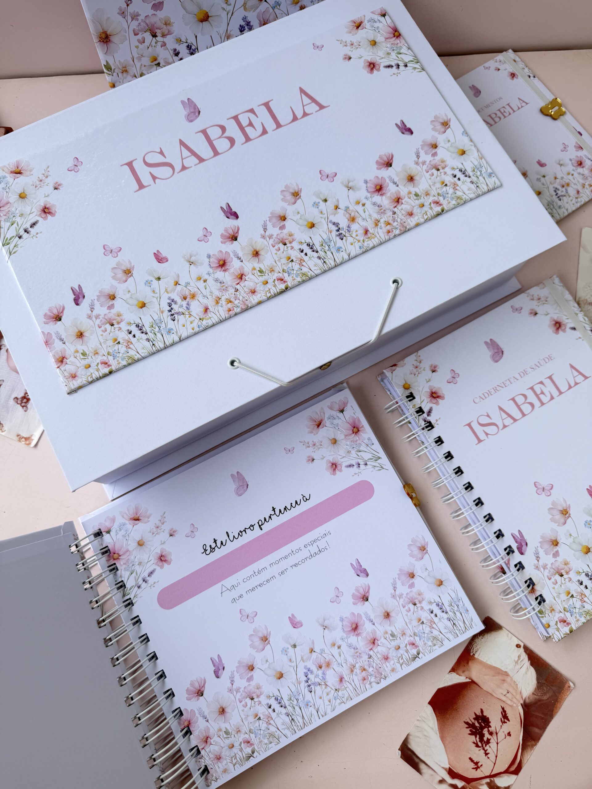 Combo Maternidade Afetiva + Porta Doc - Floral Anna - Imagem 8