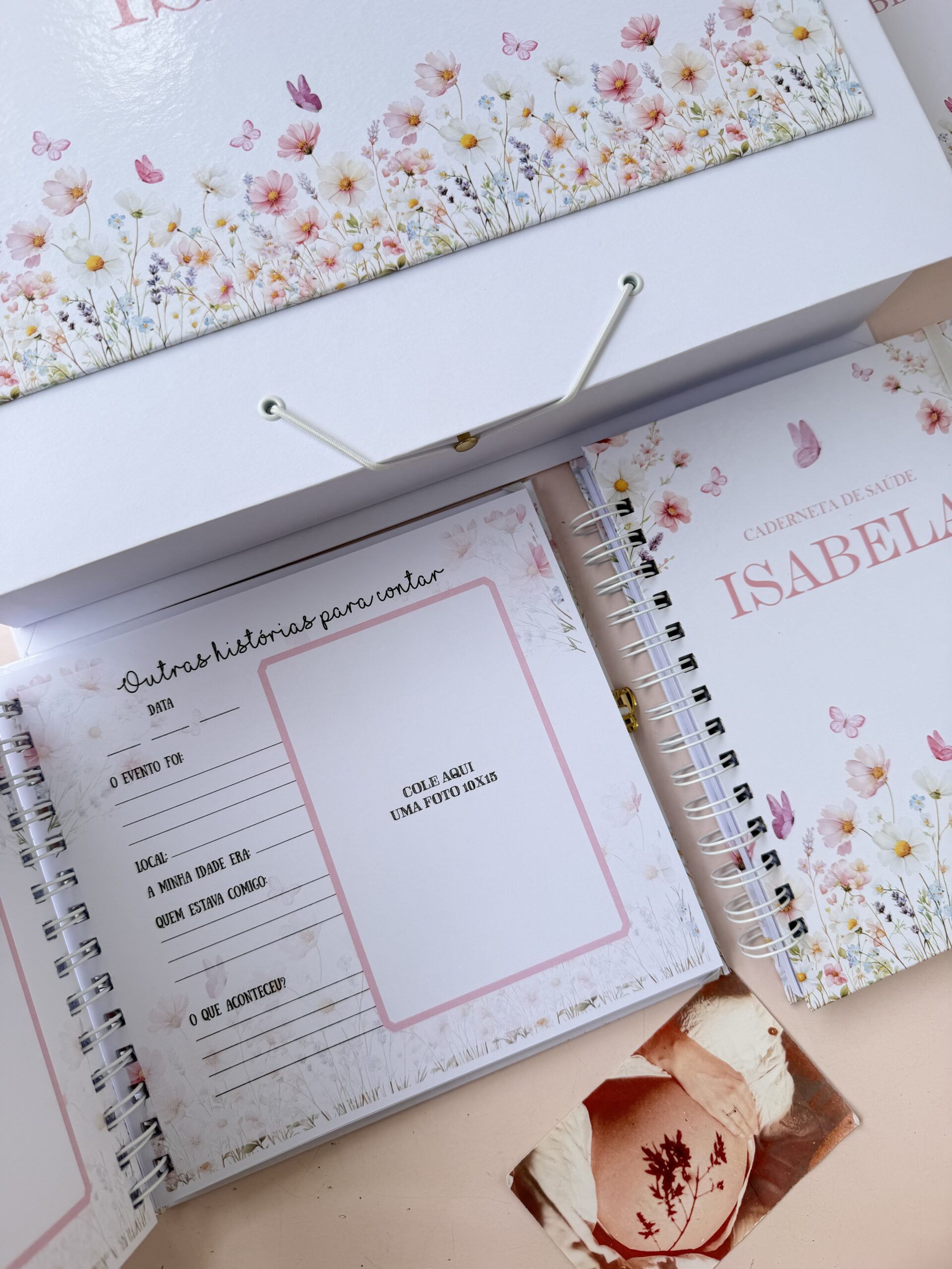 Combo Maternidade Afetiva + Porta Doc - Floral Anna - Imagem 9