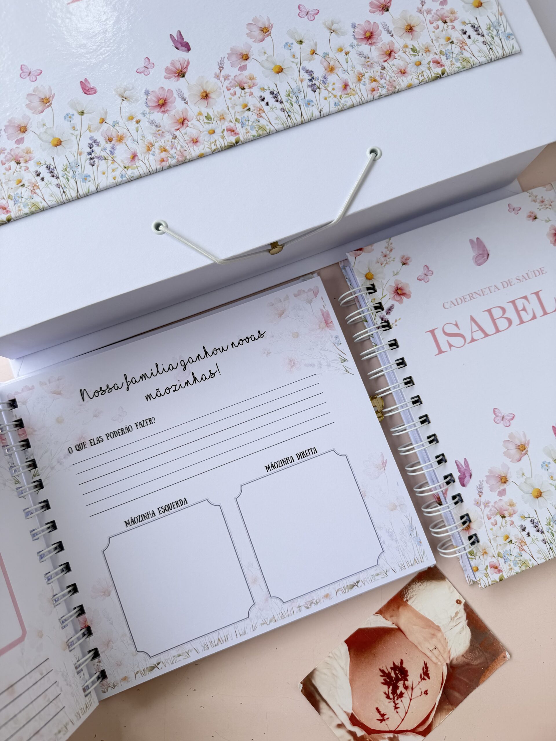 Combo Maternidade Afetiva + Porta Doc - Floral Anna - Imagem 10