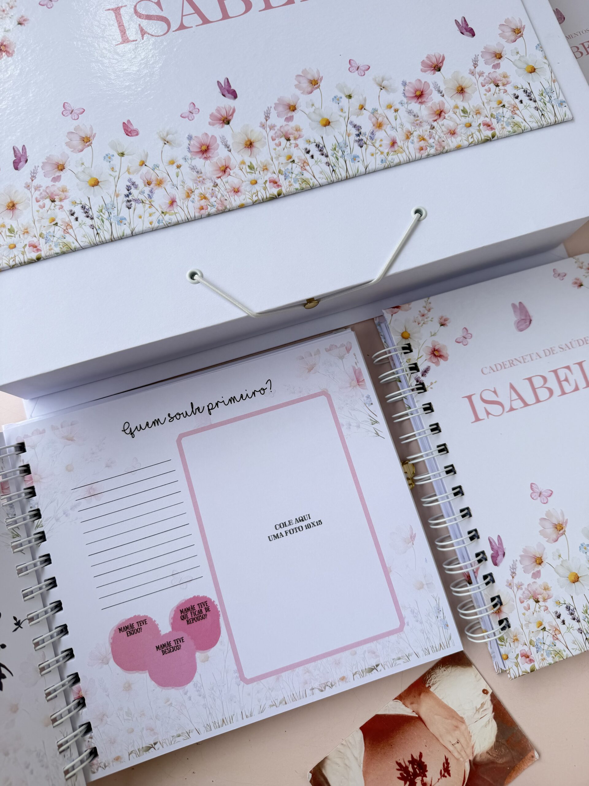 Combo Maternidade Afetiva + Porta Doc - Floral Anna - Imagem 12