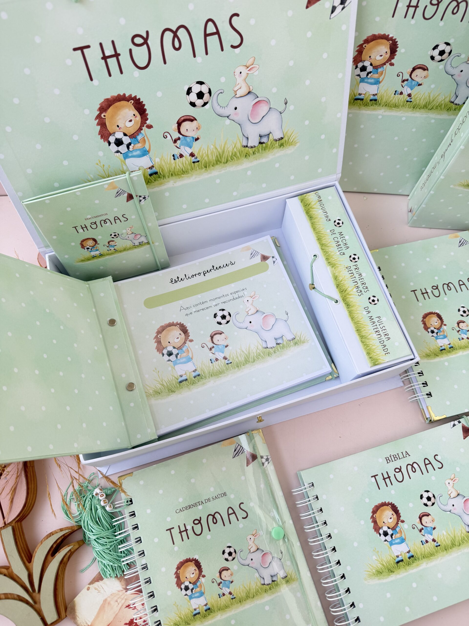 Combo Completo Luxo dos Sonhos - Animais Futebol - Imagem 6