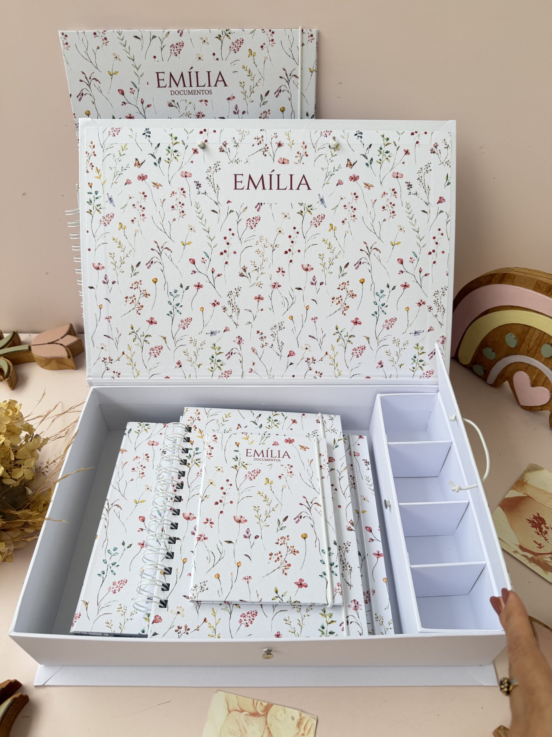 Combo Completo Luxo dos Sonhos - Floral Botânico - Imagem 4