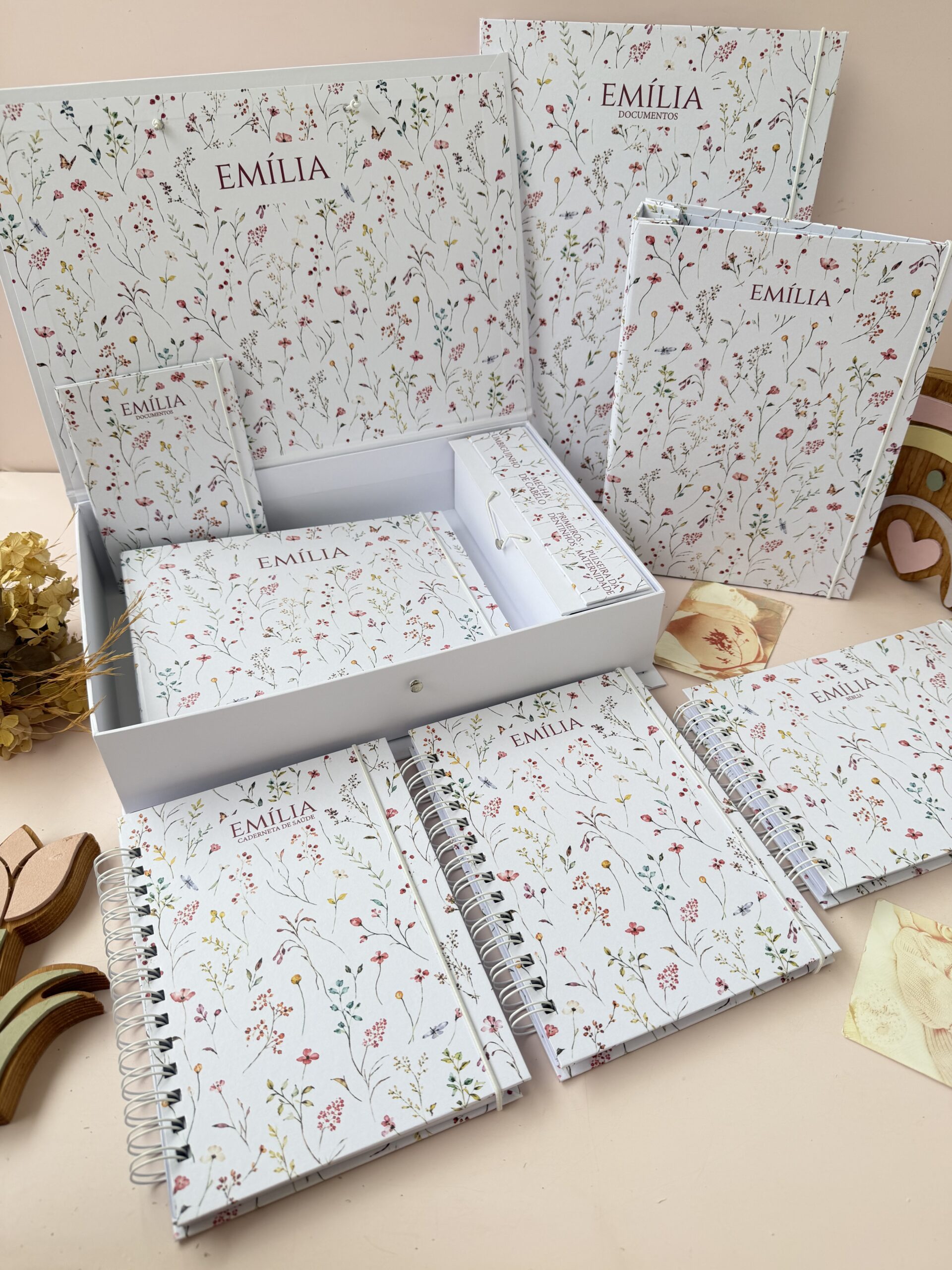 Combo Completo Luxo dos Sonhos - Floral Botânico